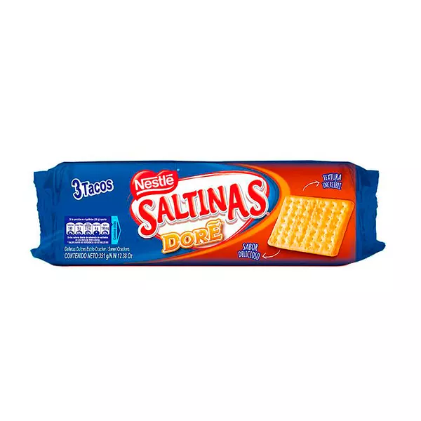 Galletas Saltinas Dore 3 Tacos