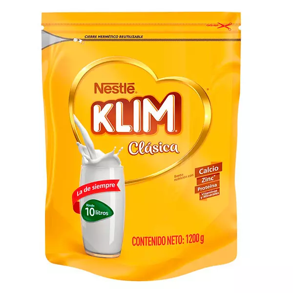 Leche En Polvo Klim Clásica Fortificada