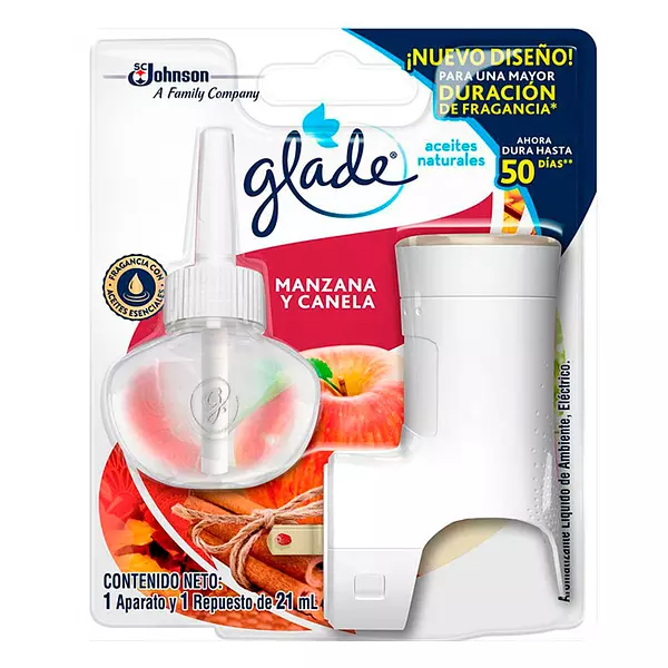 Ambientador Glade Aceite Manzana Y Canela