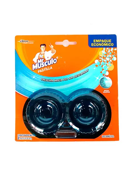 Mr Musculo Tanque Azul 2pac Min Blis 40g