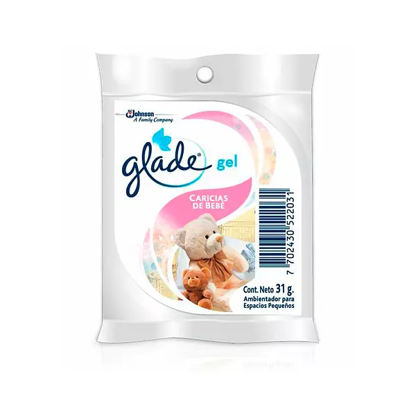 Ambientador Glade En Gel Bolsa Aroma Bebé