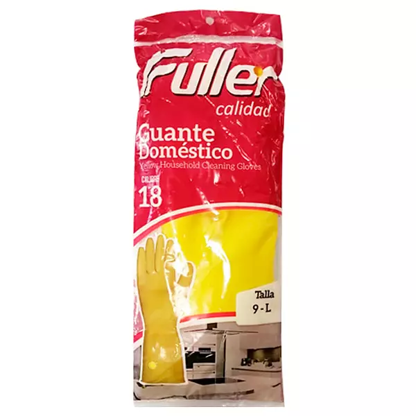 Fuller Guante T 9 Amarillo Dom