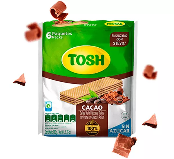 Gall Tosh Wafer Multicereal Cacao X6