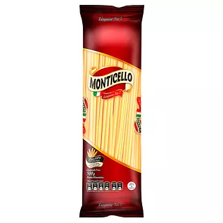 Pastas Monticello Espagueti Linguine