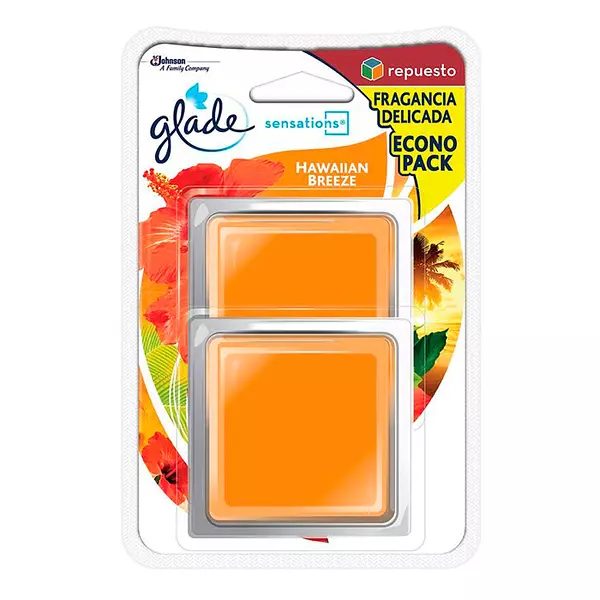 Ambientador Glade Repuesto Hawaiian X2