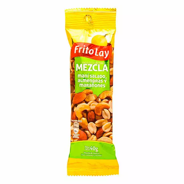 Mani Fritolay Mezcla Nueces