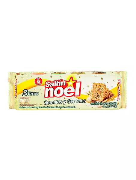 Noel Saltin 3 Cereales 3 Tacos