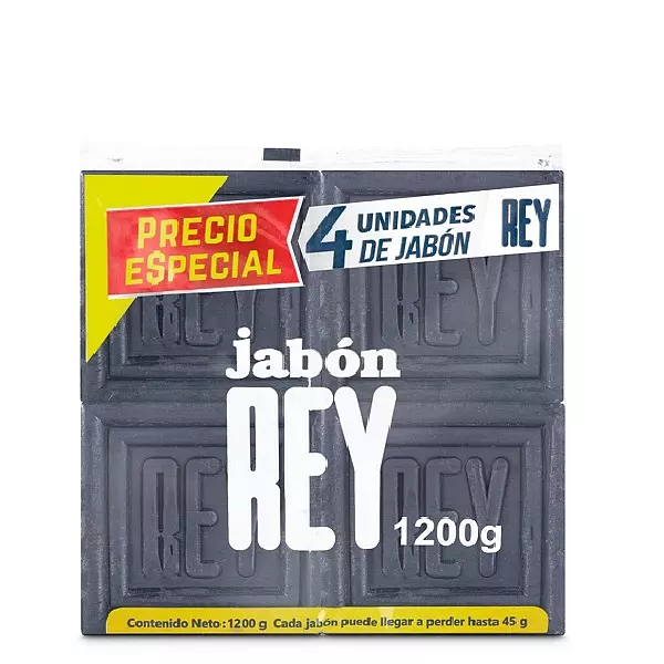 Jabón En Barra Rey X4